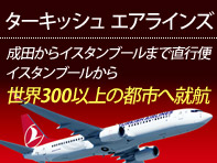 ターキッシュエアライン利用ツアー