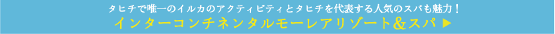 インターコンチネンタルモーレアリゾート＆スパ